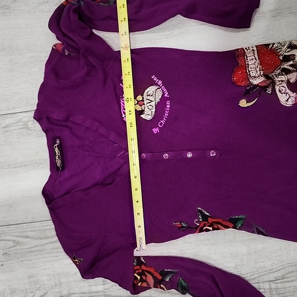Ed Hardy sweater 😍 ❤️ - Picture 12 of 14